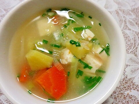 冬野菜の味噌汁